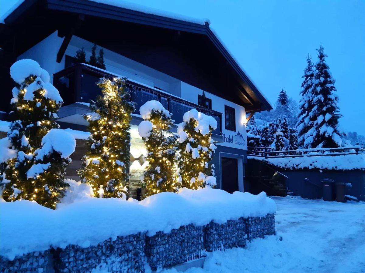 Chalet Sabrina Mit Aussenpool Im Sommer Kaprun Extérieur photo